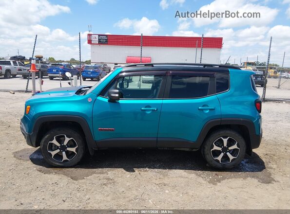 ZACNJDC11MPM38375 2021 JEEP RENEGADE Blue სალონის 360-გრადუსიანი ხედი