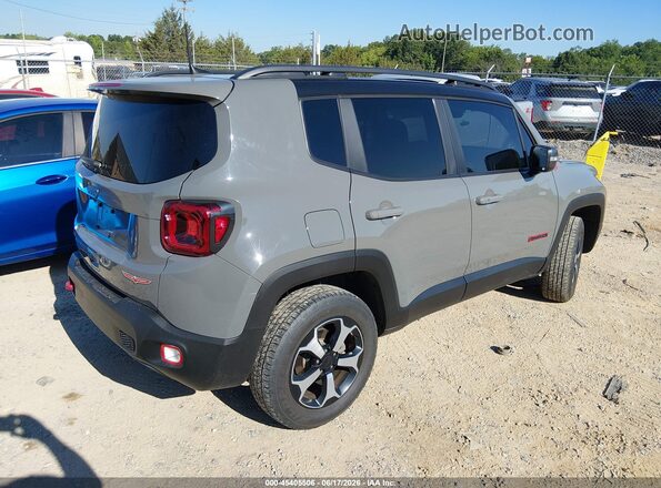 ZACNJDC11MPM41907 2021 JEEP RENEGADE Gray Հետևի աջ