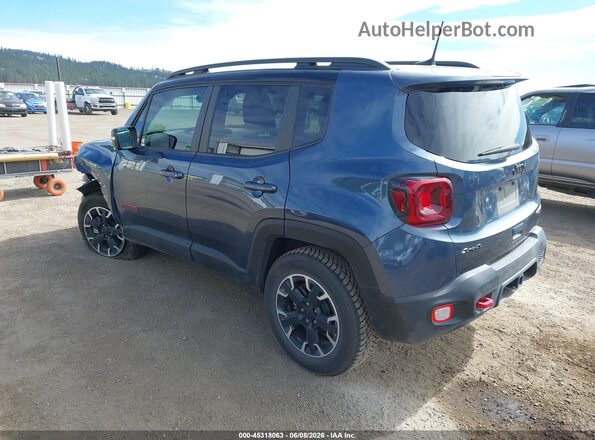 ZACNJDC11PPP58493 2023 JEEP RENEGADE Blue Trasero izquierdo