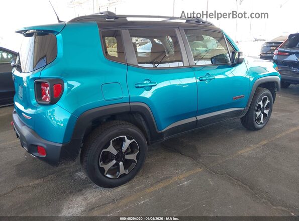 ZACNJDC13MPM29080 2021 JEEP RENEGADE Blue უკანა მარჯვენა