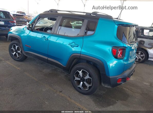ZACNJDC13MPM29080 2021 JEEP RENEGADE Blue უკანა მარცხენა