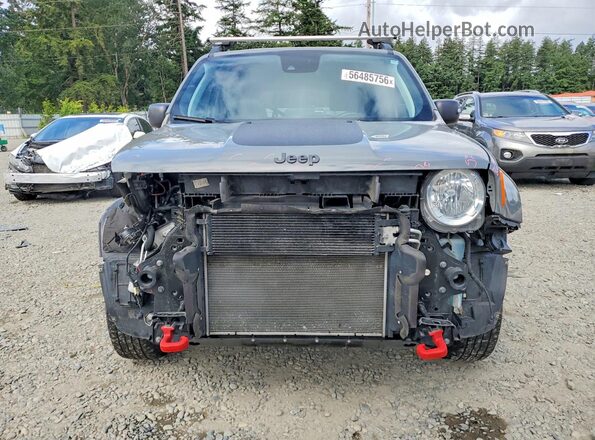 ZACNJDC13MPN34797 2021 JEEP RENEGADE Gray Widok z przodu