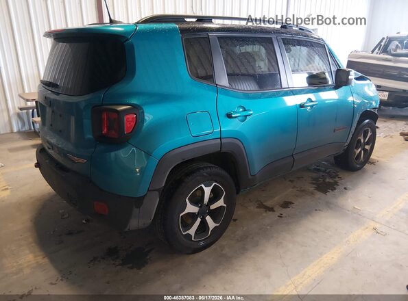 ZACNJDC14MPM35714 2021 JEEP RENEGADE Teal Tył prawy