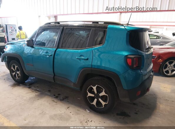 ZACNJDC14MPM35714 2021 JEEP RENEGADE Teal Widok wnętrza z tyłu