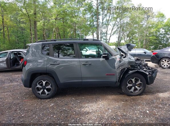 ZACNJDC14NPN47799 2022 JEEP RENEGADE Gray 360 interior view