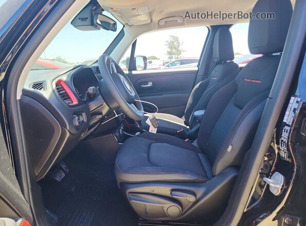 ZACNJDC15PPP62109 2023 JEEP RENEGADE Black Widok wnętrza z przodu