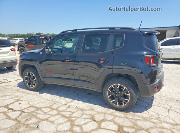 ZACNJDC16PPP73510 2023 JEEP RENEGADE Black უკანა მარცხენა