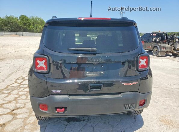 ZACNJDC16PPP73510 2023 JEEP RENEGADE Black უკანა ხედი