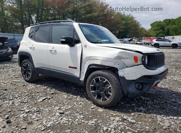 ZACNJDC17PPP68316 2023 JEEP RENEGADE Белый Передняя правая четверть