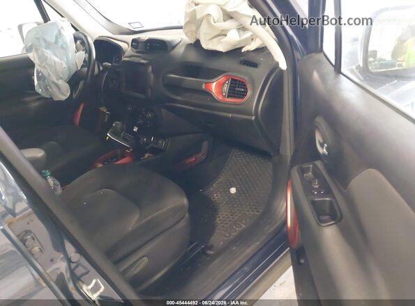 ZACNJDC19MPN35422 2021 JEEP RENEGADE Blue Front interior view