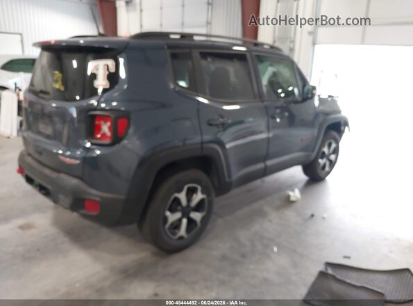ZACNJDC19MPN35422 2021 JEEP RENEGADE Blue Rear right