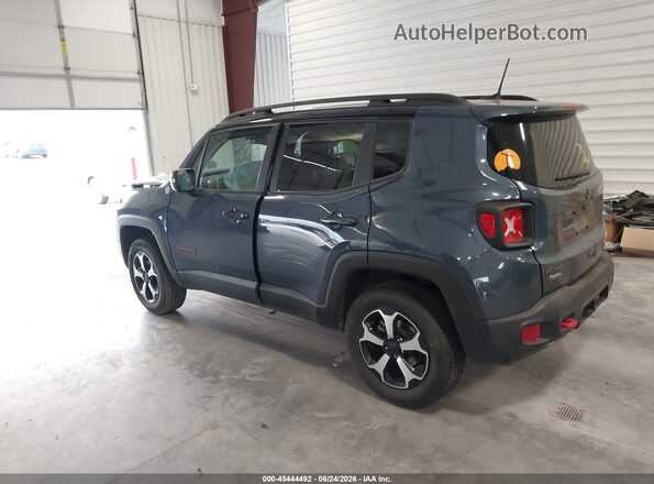 ZACNJDC19MPN35422 2021 JEEP RENEGADE Blue 360 interior view