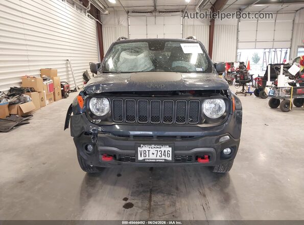 ZACNJDC19MPN35422 2021 JEEP RENEGADE Blue Instrument cluster view