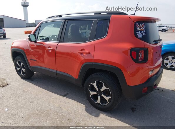 ZACNJDC1XMPM22031 2021 JEEP RENEGADE Orange უკანა მარცხენა
