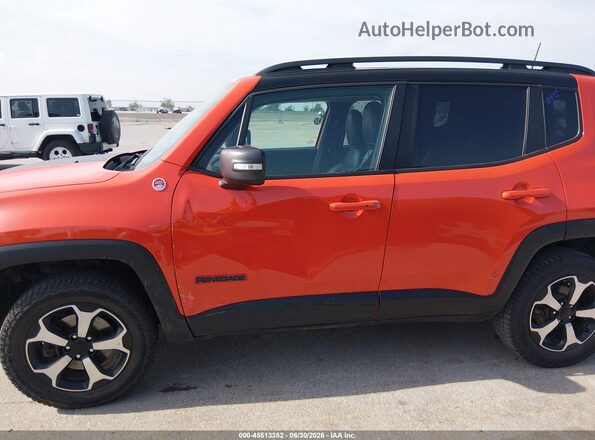 ZACNJDC1XMPM22031 2021 JEEP RENEGADE Orange წინა ხედი