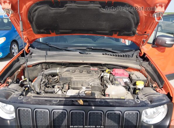 ZACNJDC1XMPM22031 2021 JEEP RENEGADE Orange უკანა ხედი