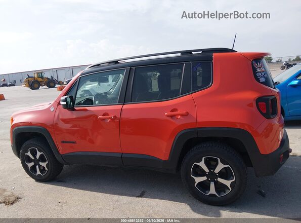ZACNJDC1XMPM22031 2021 JEEP RENEGADE Orange სალონის 360-გრადუსიანი ხედი