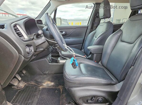 ZACNJDD10NPN62752 2022 JEEP RENEGADE Gray წინა სალონის ხედი
