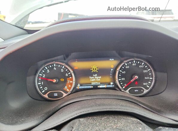ZACNJDD10NPN62752 2022 JEEP RENEGADE Gray ხელსაწყოთა პანელის ხედი