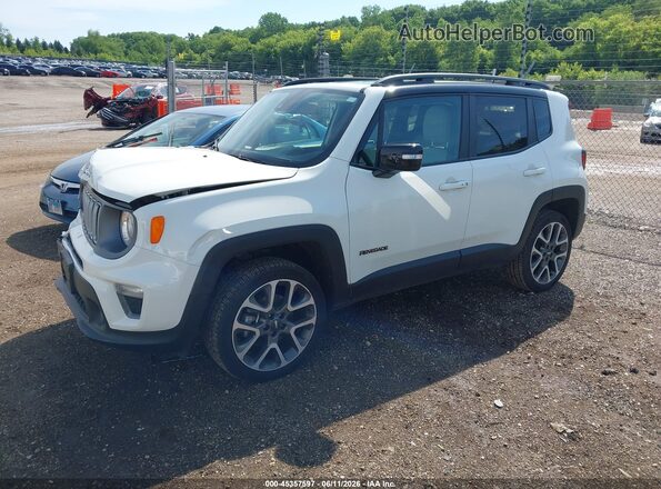 ZACNJDD11NPN52599 2022 JEEP RENEGADE Белый Передняя левая четверть