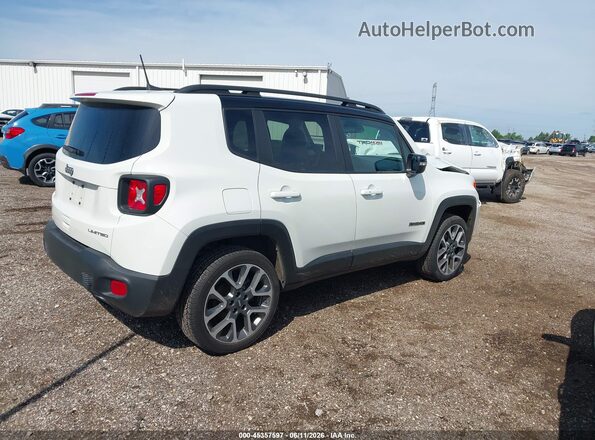 ZACNJDD11NPN52599 2022 JEEP RENEGADE Белый Задняя правая четверть