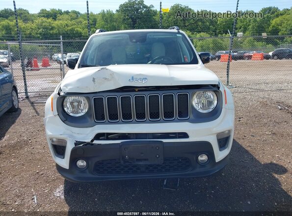 ZACNJDD11NPN52599 2022 JEEP RENEGADE Белый Вид щитка приборов