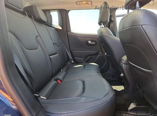 ZACNJDD11NPN67720 2022 JEEP RENEGADE Blue Widok wnętrza z tyłu