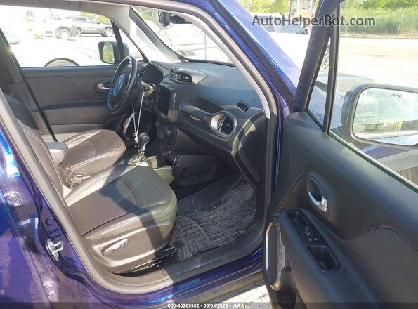 ZACNJDD12MPM42367 2021 JEEP RENEGADE Purple Widok wnętrza z przodu