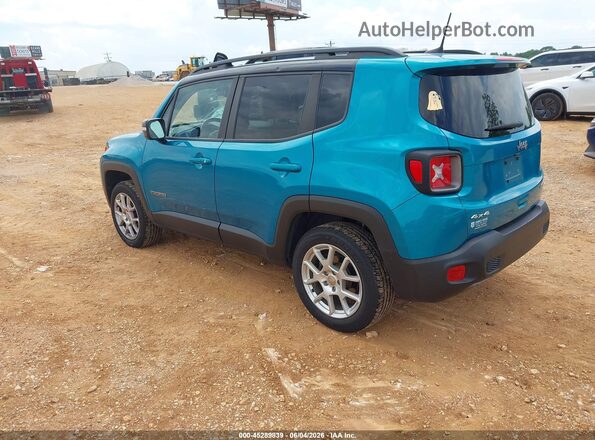 ZACNJDD13MPM95076 2021 JEEP RENEGADE Turquoise Rear left