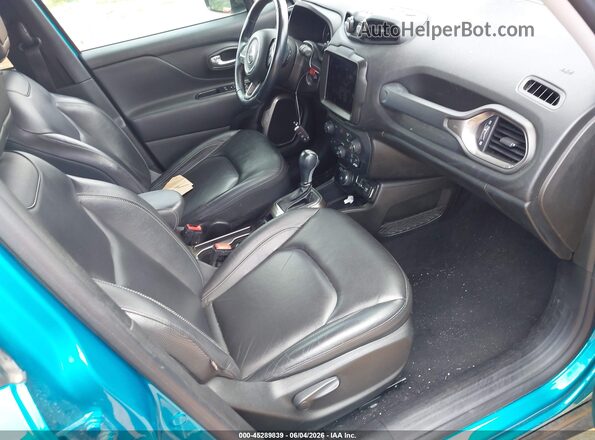 ZACNJDD13MPM95076 2021 JEEP RENEGADE Turquoise Front interior view