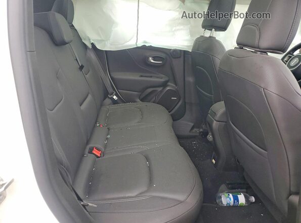 ZACNJDD13MPM96437 2021 JEEP RENEGADE White Вид задньої частини салону
