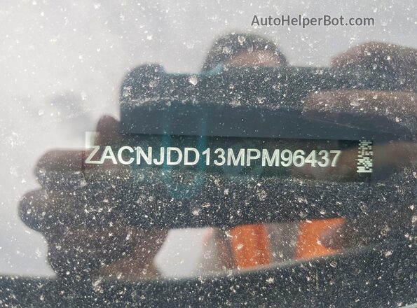 ZACNJDD13MPM96437 2021 JEEP RENEGADE White Вид наклейки з VIN-кодом