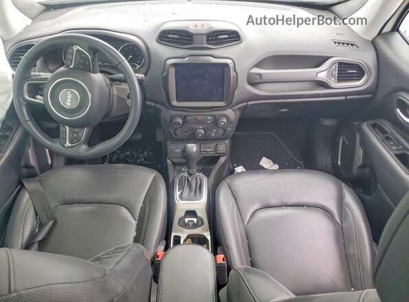 ZACNJDD13MPM96437 2021 JEEP RENEGADE White Вид панелі приладів