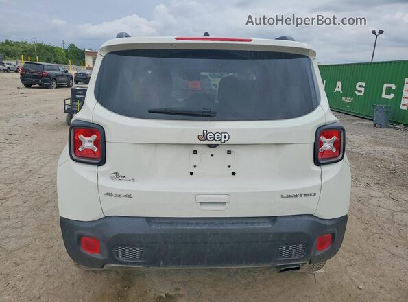 ZACNJDD13MPM96437 2021 JEEP RENEGADE White Вид ззаду