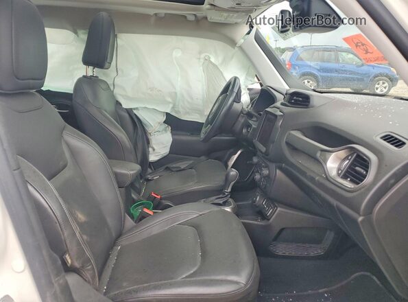 ZACNJDD13MPM96437 2021 JEEP RENEGADE White Вид салону спереду