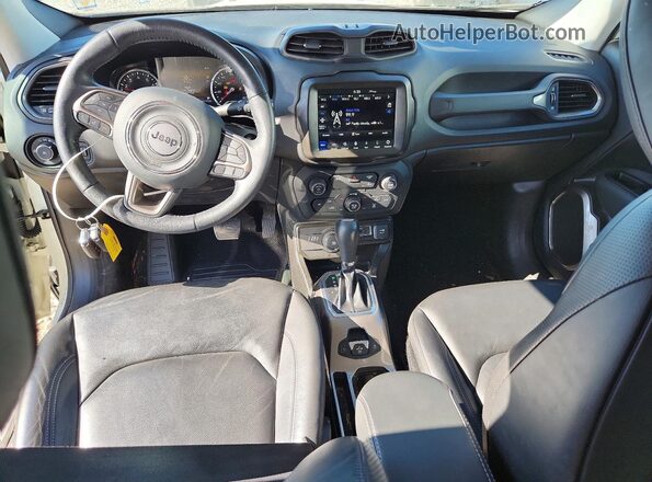 ZACNJDD13MPN32627 2021 JEEP RENEGADE White წინა პანელის ხედი