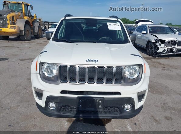 ZACNJDD15MPM71622 2021 JEEP RENEGADE White Widok zestawu wskaźników