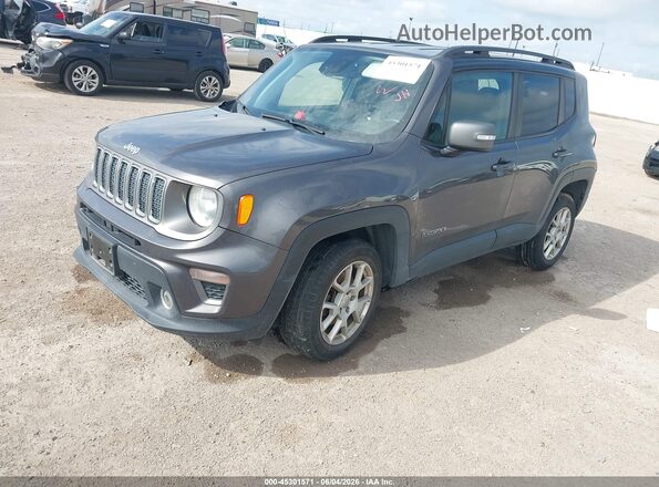 ZACNJDD16MPM36071 2021 JEEP RENEGADE Gray Առջևի ձախ երեք քառորդ տեսարան