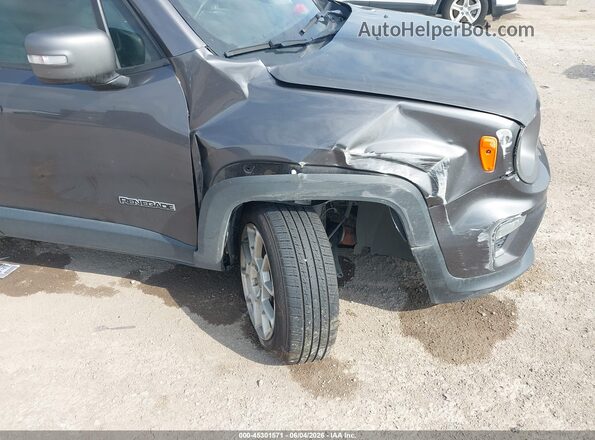 ZACNJDD16MPM36071 2021 JEEP RENEGADE Gray Դիմացի տեսք