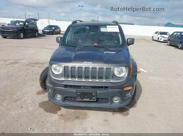 ZACNJDD16MPM36071 2021 JEEP RENEGADE Gray Սարքավորումների վահանակի տեսք