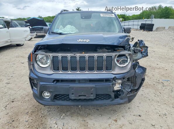 ZACNJDD17MPM34023 2021 JEEP RENEGADE Синий 