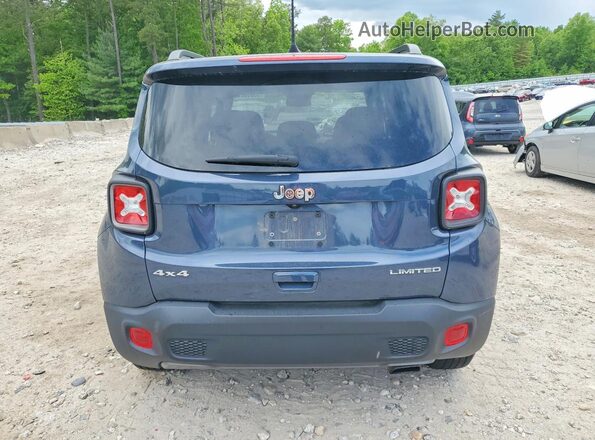 ZACNJDD17MPM34023 2021 JEEP RENEGADE Синий 