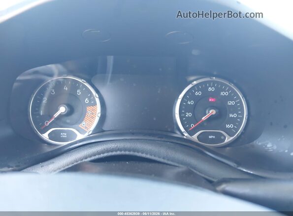 ZACNJDD19MPN30395 2021 JEEP RENEGADE Blue უკანა სავარძლების ხედი