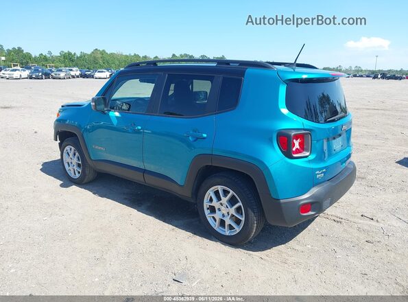 ZACNJDD19MPN30395 2021 JEEP RENEGADE Blue უკანა მარცხენა