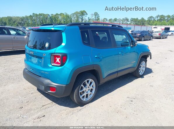 ZACNJDD19MPN30395 2021 JEEP RENEGADE Blue უკანა მარჯვენა