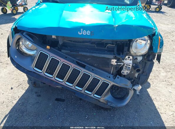 ZACNJDD19MPN30395 2021 JEEP RENEGADE Blue წინა ხედი