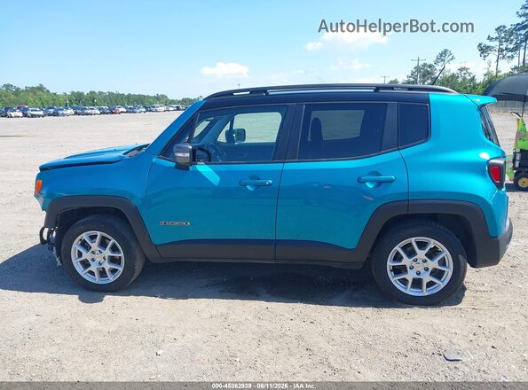 ZACNJDD19MPN30395 2021 JEEP RENEGADE Blue სალონის 360-გრადუსიანი ხედი