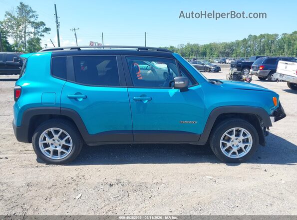 ZACNJDD19MPN30395 2021 JEEP RENEGADE Blue უკანა სალონის ხედი