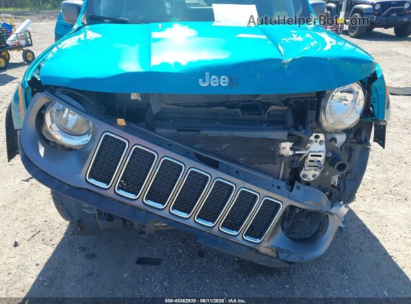 ZACNJDD19MPN30395 2021 JEEP RENEGADE Blue ხელსაწყოთა პანელის ხედი