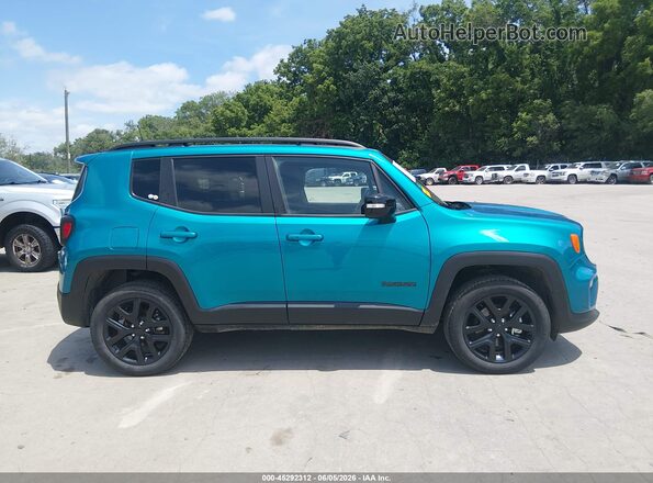 ZACNJDE11NPP00541 2022 JEEP RENEGADE Teal Widok wnętrza z tyłu